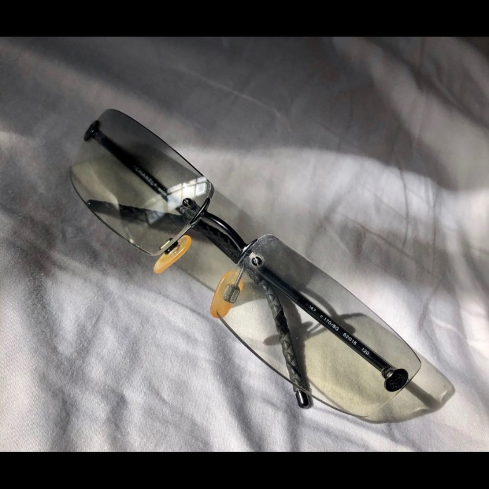 AUTHENTIC RIMLESS CHANEL SUNGLASSES
